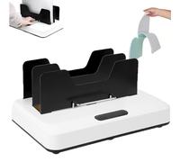 Encuadernadora térmica A4, encuadernadora de libros de 700 W, panel táctil digital y refrigeración por aire, sin tiempo de precalentamiento, capacidad de 600 páginas para informes de documentos de álb