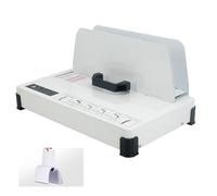 Encuadernadora termofusible - Encuadernadora térmica eléctrica con ranura de refrigeración para documentos, guiones y folletos en formato A6/A5/A4/A3.