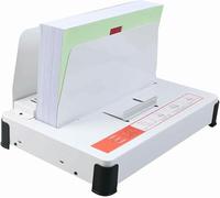 Encuadernadora termofusible para documentos A4, eléctrica, ideal para libros y portadas.