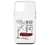 Encuentra el amor en el extranjero Citas modernas Meme Passport Bros Carcasa para iPhone 12 mini