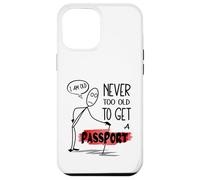 Encuentra el amor en el extranjero Citas modernas Meme Passport Bros Carcasa para iPhone 12 Pro Max