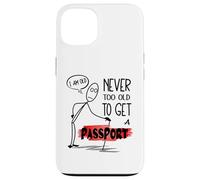 Encuentra el amor en el extranjero Citas modernas Meme Passport Bros Carcasa para iPhone 13