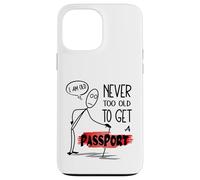 Encuentra el amor en el extranjero Citas modernas Meme Passport Bros Carcasa para iPhone 13 Pro Max