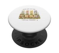 Encuentra la alegría Automotivación Esperanza y positividad Confianza PopSockets PopGrip Adhesivo