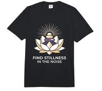 Encuentra la quietud en el Ruido Hatha Yoga Practicante Comfort Colors Adult Heavyweight T-Shirt