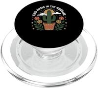 Encuentra Magia en la Obra de Arte del Cactus mundano PopSockets PopGrip para MagSafe