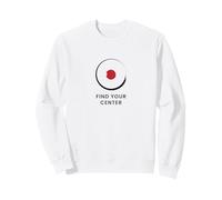 Encuentra tu Centro - Minimal Zen Design Sudadera