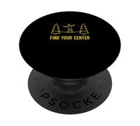 Encuentra tu Equilibrio Central Focus Slacklining PopSockets PopGrip Adhesivo