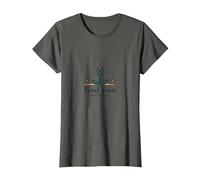 Encuentra tu Equilibrio: Yoga y Justice Harmony Logo Camiseta, Mujer, Asfalto, XXL