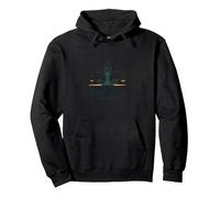 Encuentra tu Equilibrio: Yoga y Justice Harmony Logo Sudadera con Capucha, Unisex para Adultos, Negro, XXL