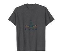 Encuentra tu Equilibrio: Yoga y Logotipo de armonía de Justicia Camiseta, Hombre, Jaspeado Oscuro, 3XL
