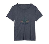 Encuentra tu Equilibrio: Yoga y Logotipo de armonía de Justicia Camiseta, Mujer Tallas Grandes, Azul Jaspeado, 6XL Grande