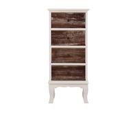 ENCUENTRA TU ESTILO Mesita 4 Cajones Bca/Marron Mesita 4 Cajones Bca/Marron