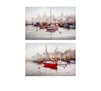 ENCUENTRA TU ESTILO Set Lienzo 2 Uds. Boats
