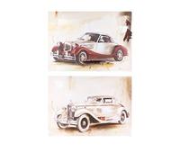 ENCUENTRA TU ESTILO Set Lienzo 2 Uds. Cars