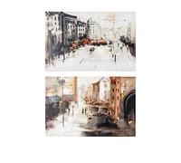 ENCUENTRA TU ESTILO Set Lienzo 2 Uds. City