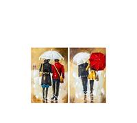 ENCUENTRA TU ESTILO Set Lienzo 2 Uds. Umbrella
