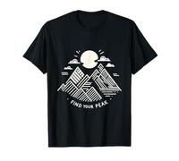 Encuentra tu montaña minimalista Peak Camiseta