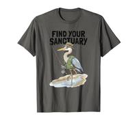 Encuentra tu Santuario Amante de la Naturaleza Cita Pesca con Mosca Humor Camiseta