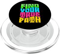 Encuentra tu Verdadero Camino: motivación, diseño de reinicio PopSockets PopGrip para MagSafe