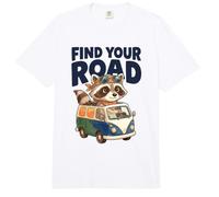 Encuentra tu Viaje por Carretera Aventura Humor Viajes Vibes Van Comfort Colors Adult Heavyweight T-Shirt