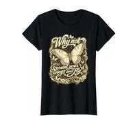 Encuentra Tus libertades Diseño de Cita inspiradora Elige Coraje Camiseta gráfica económica, Mujer, Negro, L