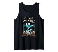 Encuentra Wonder Mountains Open Book Adventure Camiseta sin Mangas