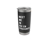 Encuéntrame en Aix-en-Provence Provence-Alpes-Côte d'Azur Vaso térmico de acero inoxidable de doble pared