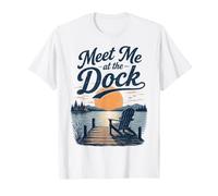Encuéntrame en el Dock Lakehouse Lakecore Cabincore Camiseta