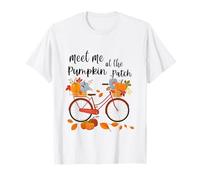 Encuéntrame en el Parche de Calabazas, Divertida Cosecha de Temporada de otoño Camiseta