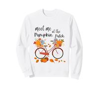 Encuéntrame en el Parche de Calabazas, Divertida Cosecha de Temporada de otoño Sudadera