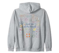 Encuéntrame en la Playa Vibes de Vacaciones de Verano Sudadera con Capucha