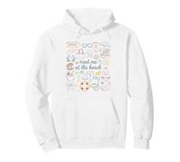 Encuéntrame en la Playa Vibes de Vacaciones de Verano Sudadera con Capucha