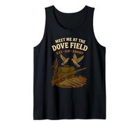 Encuéntrame en la Temporada de Caza de Camuflaje Dove Field Camiseta sin Mangas