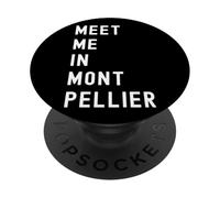 Encuéntrame en Montpellier Occitanie Francia PopSockets PopGrip Adhesivo