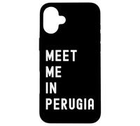 Encuéntrame en Perugia Umbria Italia Carcasa para iPhone 16 Plus