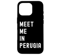 Encuéntrame en Perugia Umbria Italia Carcasa para iPhone 16 Pro