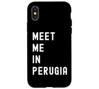 Encuéntrame en Perugia Umbria Italia Carcasa para iPhone X/XS