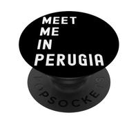 Encuéntrame en Perugia Umbria Italia PopSockets PopGrip Adhesivo