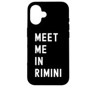 Encuéntrame en Rimini Emilia-Romagna Italia Carcasa para iPhone 16