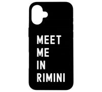 Encuéntrame en Rimini Emilia-Romagna Italia Carcasa para iPhone 16 Plus