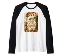 Encuéntrame para Espresso Italian Summer Aesthetic Camiseta Manga Raglan