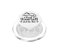 Encuéntrate y sé Esa Cita de Aventura de montaña PopSockets PopGrip para MagSafe