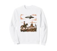 Encuentro Alienígena de Vaquero en el Desierto Sudadera