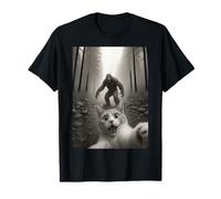 Encuentro Felino Sasquatch Camiseta