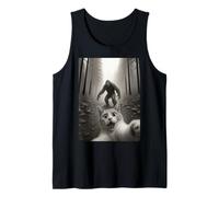 Encuentro Felino Sasquatch Camiseta sin Mangas