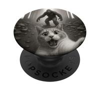Encuentro Felino Sasquatch PopSockets PopGrip Adhesivo