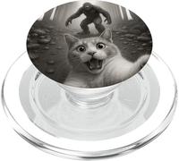 Encuentro Felino Sasquatch PopSockets PopGrip para MagSafe