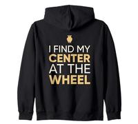 Encuentro mi Centro en The Wheel Ceramic Potter Sudadera con Capucha
