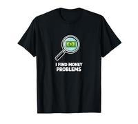 Encuentro Problemas de Dinero Contador Humor Camiseta